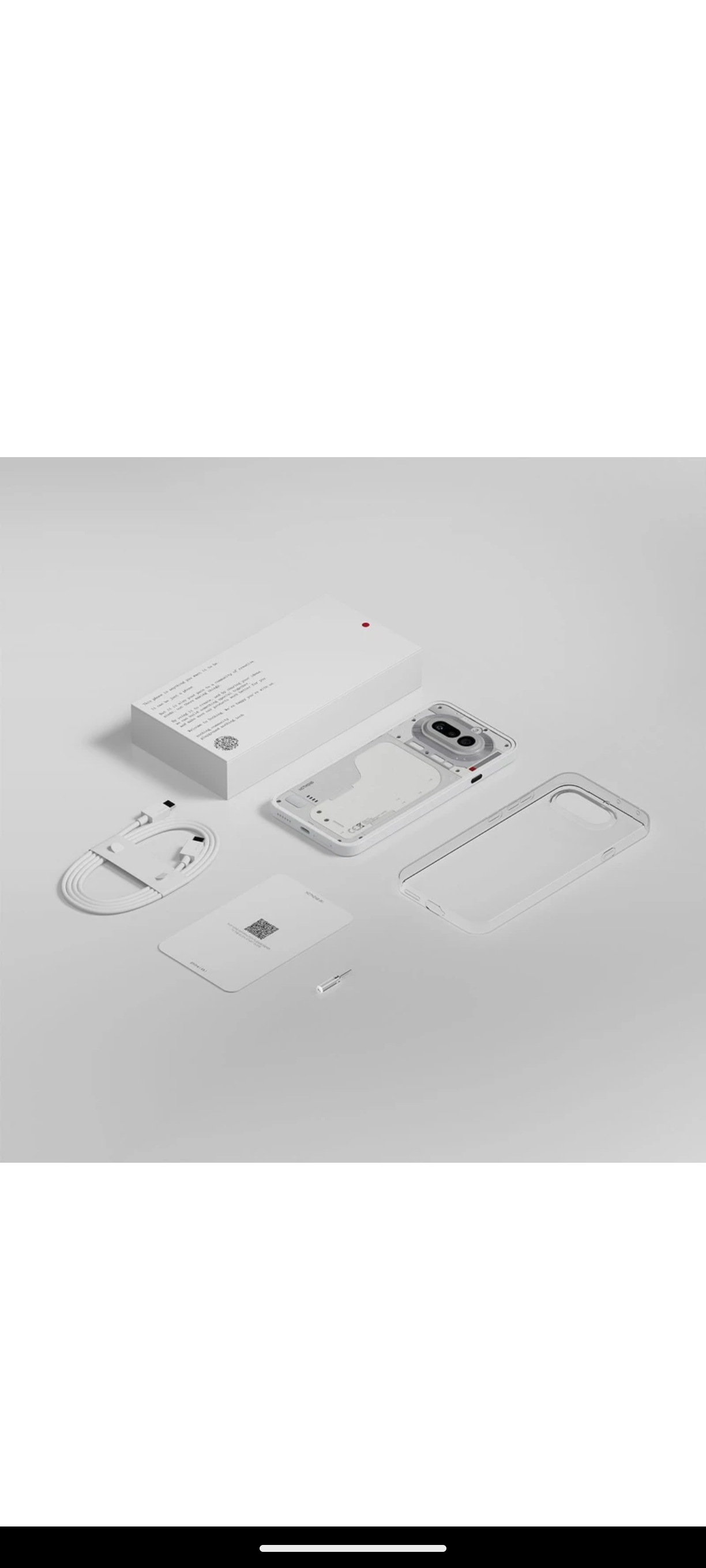 Nothing phone 4a White image 7